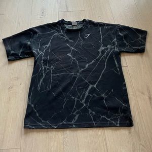 Gymshark oversized look marble shirt